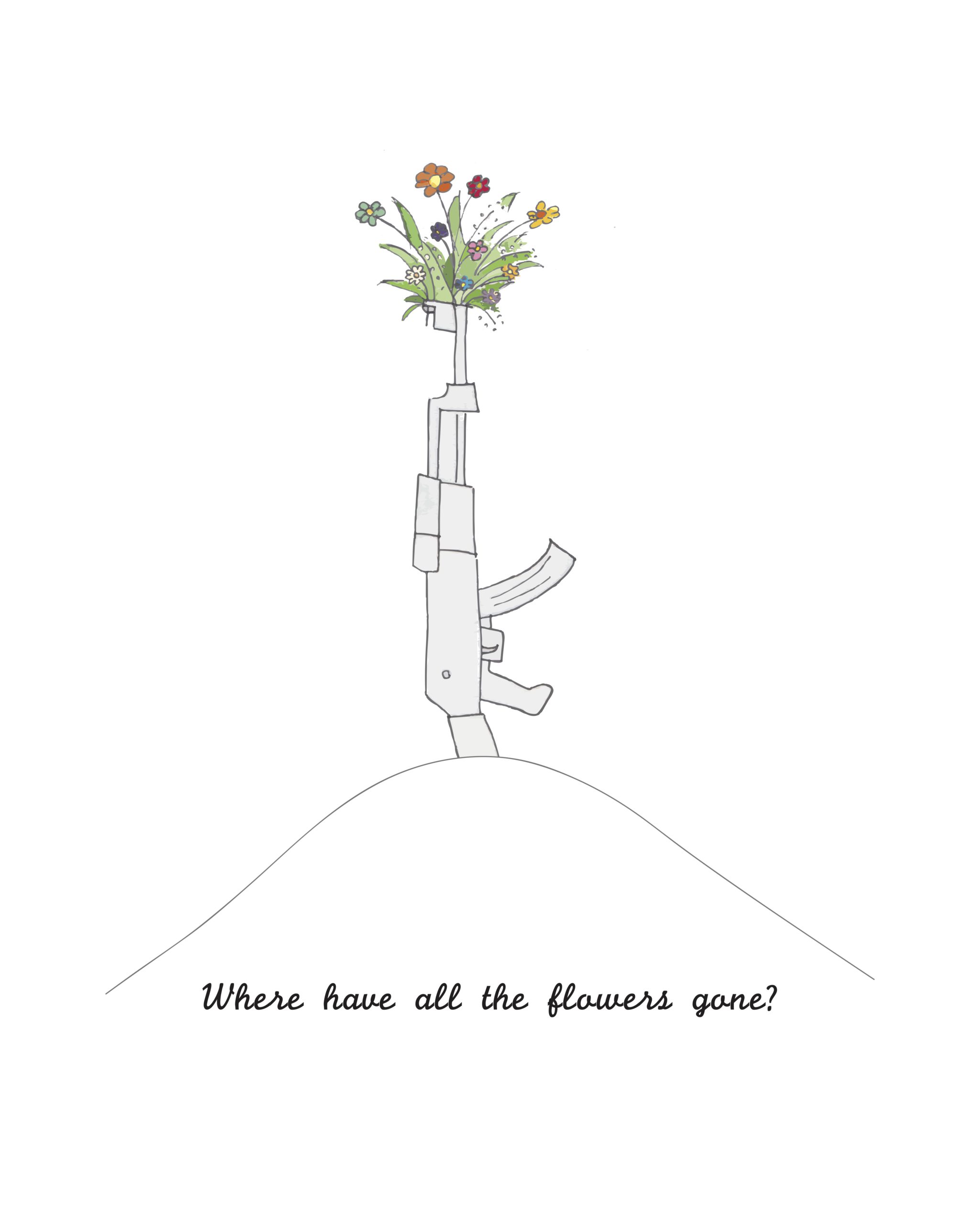 13:00 (GMT) 30th May、Let’s sing “Where Have All the Flowers Gone ? “